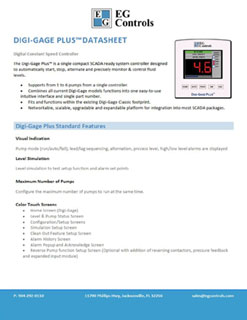 Data Sheet for the Digi-Gage Plus