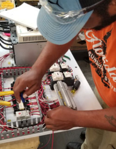 Panel shop control wiring