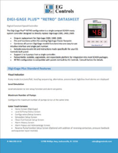 Data Sheet for the Digi-Gage Plus RETRO Configuration